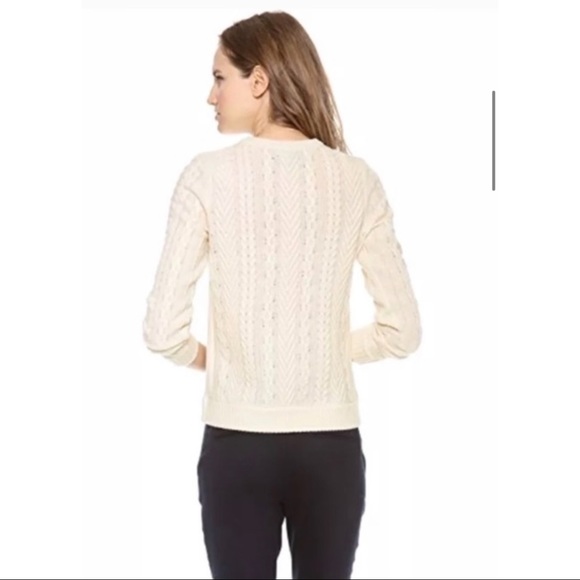 rag & bone wool fisherman knit sweater - Picture 9 of 10